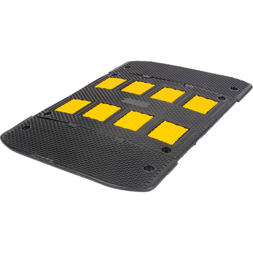Bosse de d&eacute;c&eacute;l&eacute;ration avec embouts d'extr&eacute;mit&eacute;s, Caoutchouc, 3' lo x 40" la x 2" h Stor-it Systems