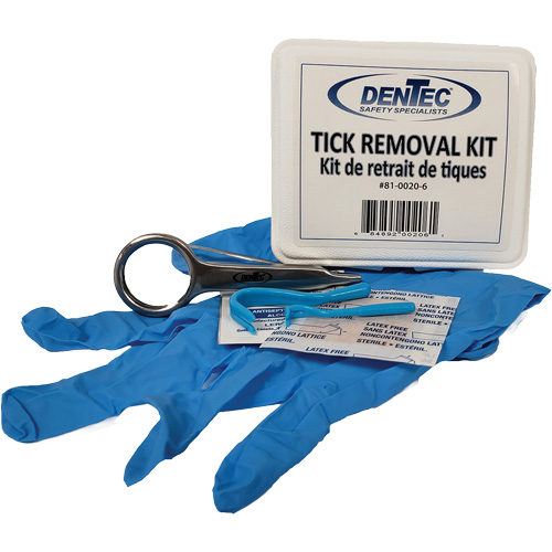 Trousse d'&eacute;limination des tiques, Boîte en plastique Stor-it Systems