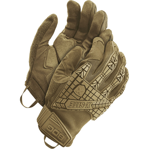 Gants de performance r&eacute;sistants aux chocs X-Site, Paume Su&egrave;de, Taille T-petit Stor-it Systems