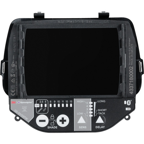 Filtre auto-assombrissant Speedglas G5 pour le soudage par pointage, 2-4/5" la x 4-1/4" h Champ de vision, Pour utilisation avec Casques G5-01 et G5-03 Stor-it Systems