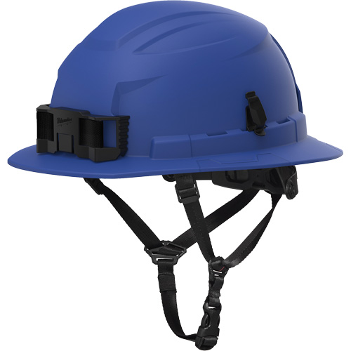 BOLT 4-Point Full Brim Safety Helmet, Ratchet Suspension, ANSI Type II/CSA Type 2 Stor-it Systems