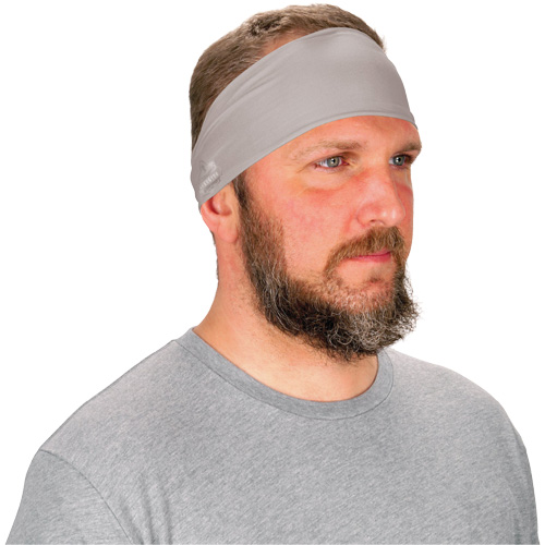 Bandeau de refroidissement en tricot haute performance Chill-Its 6634, Gris Stor-it Systems