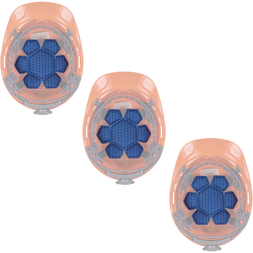 Coussin sup&eacute;rieur de refroidissement pour casque de s&eacute;curit&eacute; Chill-Its 6612 &agrave; &eacute;vacuation de lhumidit&eacute; Stor-it Systems