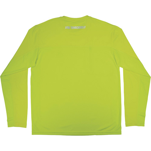 Chill-Its 6689 Cooling Long Sleeve Sun Shirt with UV Protection, High-Visibility Lime-Yellow, Small Stor-it Systems