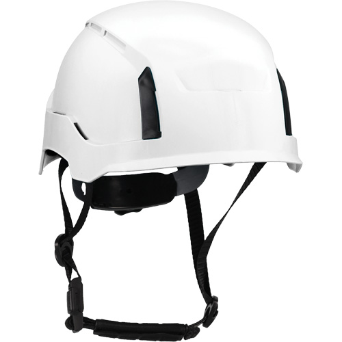 Casque d'alpiniste industriel RZRBack de North, R&eacute;pond aux normes CSA type 2, Suspension Rochet, Non ventil&eacute; Stor-it Systems