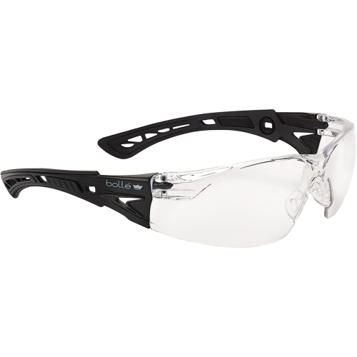 Lunettes de s&eacute;curit&eacute; Rush + Petit BSSI, Lentille Transparent, Antibu&eacute;e/Anti-&eacute;gratignures, ANSI Z87+ Stor-it Systems