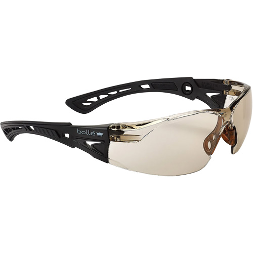 Lunettes de s&eacute;curit&eacute; Rush + Petit BSSI, Lentille Cuivre/Brun, Antibu&eacute;e/Anti-&eacute;gratignures, ANSI Z87+ Stor-it Systems