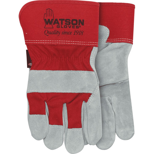 104 Mean Mother Gloves, Small, Split Cowhide Palm Stor-it Systems