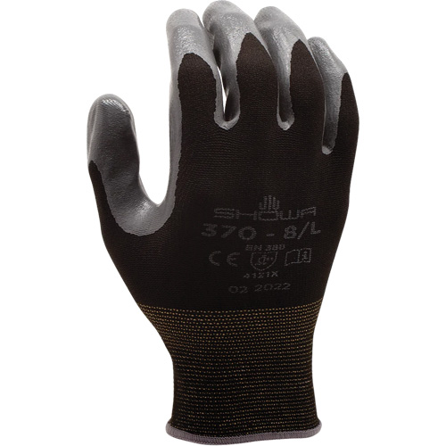 Gants 370B, 6/Petit, R&ecirc;vetement Nitrile, Calibre 13, Enveloppe en Nylon Stor-it Systems