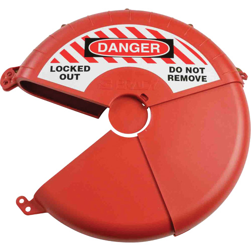 Collapsible Gate Valve Lockout Device, Wheel Type Stor-it Systems