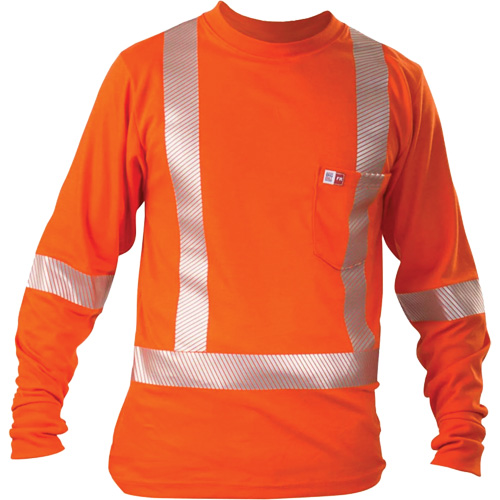T-shirt &agrave; manches longues, Petit, Orange Stor-it Systems