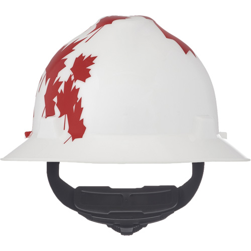 Casque de protection V-Gard &agrave; fentes s&eacute;rie Canadian Freedom, Suspension Rochet, Non ventil&eacute; Stor-it Systems