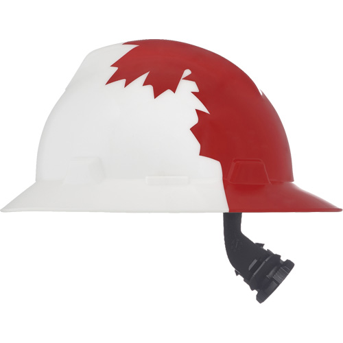 Casque de protection V-Gard &agrave; fentes s&eacute;rie Canadian Freedom, Suspension Rochet, Non ventil&eacute; Stor-it Systems
