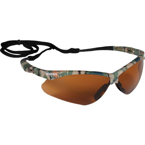 Kleen-Guard&reg; Nemesis Safety Glasses, Bronze Lens, ANSI Z87+ Stor-it Systems