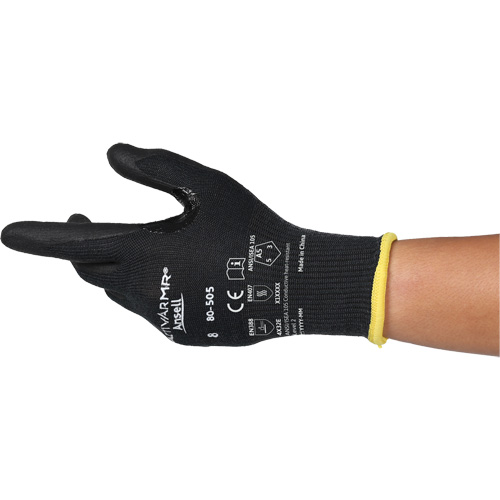 Gants r&eacute;sistants &agrave; la chaleur conductrice et &agrave; la coupe ActivArmr 80-505, Taille 7, Calibre 13, Rev&ecirc;tement Mousse de nitrile, Enveloppe en Kevlar/Intercept, ASTM ANSI niveau A5/EN 388 niveau E Stor-it Systems