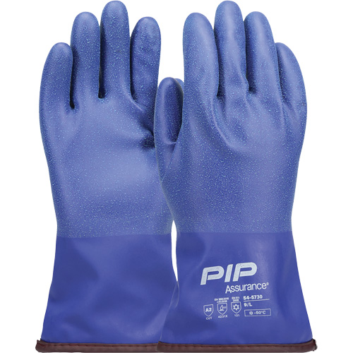 Gants de protection contre le froid avec rev&ecirc;tement en polyur&eacute;thane Assurance, Taille 8 Stor-it Systems