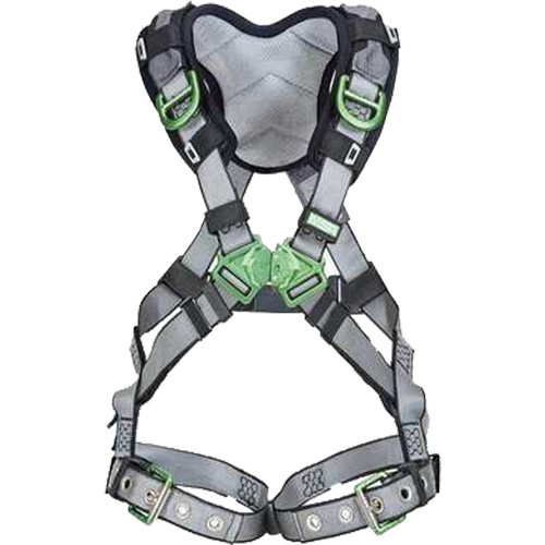 V-FIT Full Body Safety Harness, CSA Certified, Class AEP, Super Extra Large, 400 lbs. Cap. Stor-it Systems