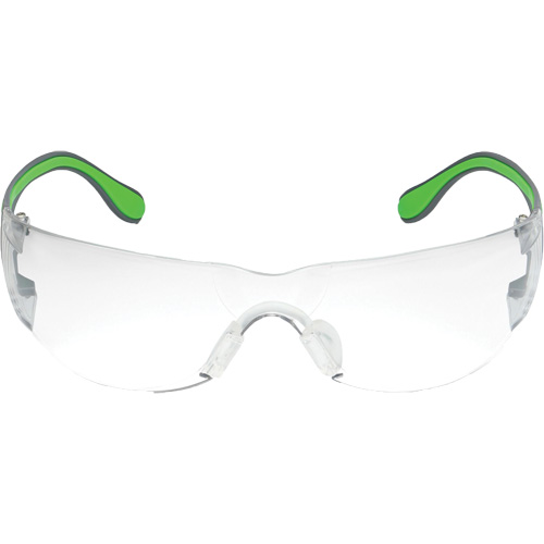 Lunettes de s&eacute;curit&eacute; gris/vert Adapt Lite, Lentille Transparent, Antibu&eacute;e/Anti-&eacute;gratignures, ANSI Z87+/R&eacute;pond ou surpasse la norme CSA Z94.3 Stor-it Systems