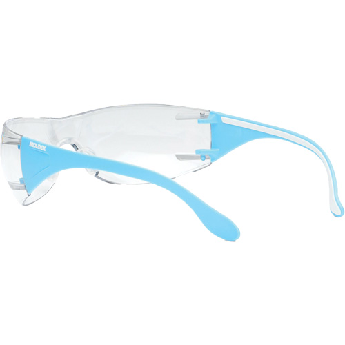 Lunettes de s&eacute;curit&eacute; bleu/blanc Adapt Lite, Lentille Transparent, Antibu&eacute;e/Anti-&eacute;gratignures, ANSI Z87+/R&eacute;pond ou surpasse la norme CSA Z94.3 Stor-it Systems