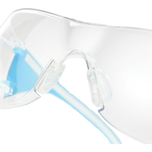 Lunettes de s&eacute;curit&eacute; bleu/blanc Adapt Lite, Lentille Transparent, Antibu&eacute;e/Anti-&eacute;gratignures, ANSI Z87+/R&eacute;pond ou surpasse la norme CSA Z94.3 Stor-it Systems