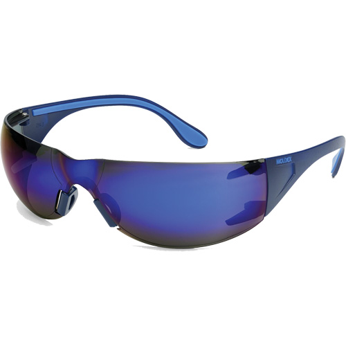 Lunettes de s&eacute;curit&eacute; Adapt Lite, Lentille Miroir bleu, Antibu&eacute;e/Anti-&eacute;gratignures, ANSI Z87+/R&eacute;pond ou surpasse la norme CSA Z94.3 Stor-it Systems