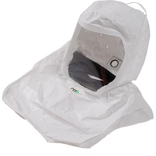 Cagoule compl&egrave;te Tychem 2000 pour T-Link & T200, Universel, Coiffe souple Stor-it Systems