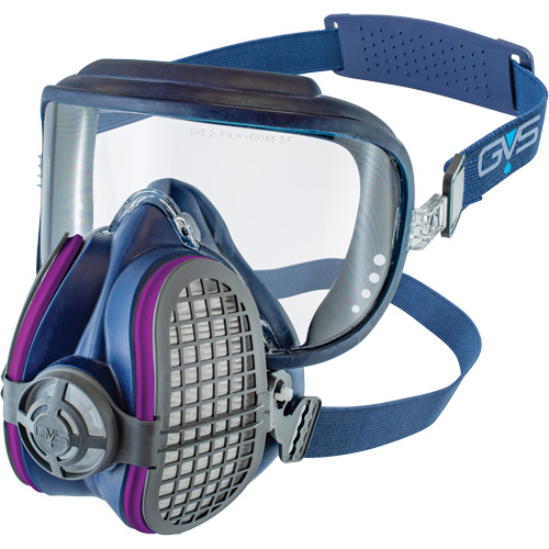 Respirateur Elipse Integra P100 NIOSH avec filtres de rechange, &eacute;lastom&egrave;re/Thermoplastique, Moyen/grand Stor-it Systems