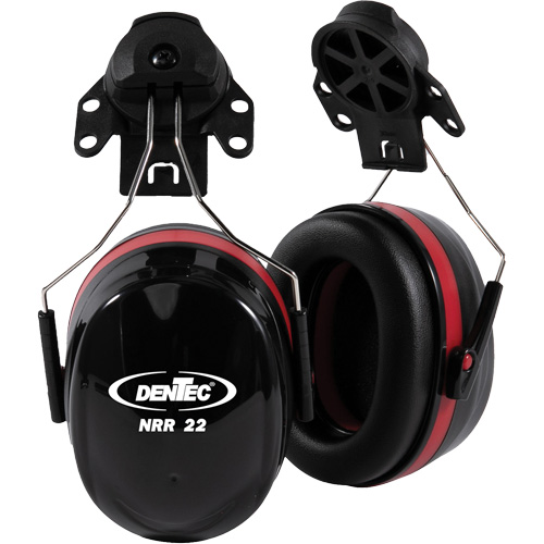 Cache-oreille SEALTEC de s&eacute;rie 500 avec bras doubles en acier inoxydable, Fixation pour casque, 26 dB NRR dB Stor-it Systems