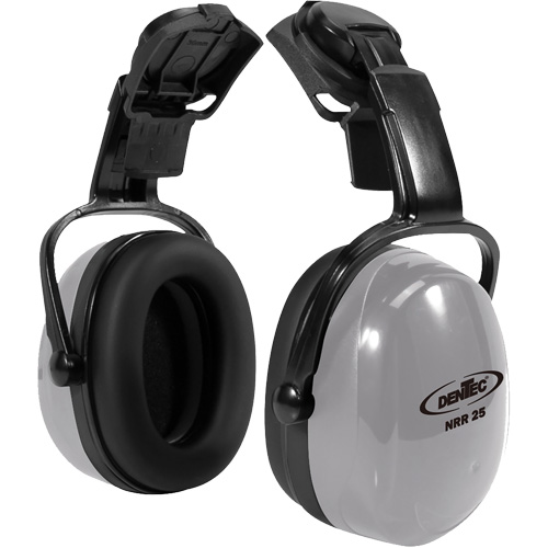 Cache-oreille di&eacute;lectrique en plastique de s&eacute;rie 600 SEALTEC avec bras doubles, Fixation pour casque, 24 dB NRR dB Stor-it Systems