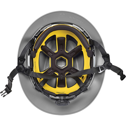 V-Gard H2&reg; Full Brim Safety Helmet with Mips&reg; Safety System, Ratchet Suspension, Non-Vented Stor-it Systems