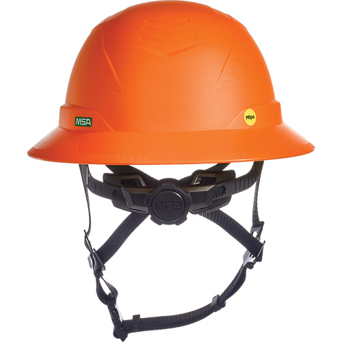 V-Gard H2&reg; Full Brim Safety Helmet with Mips&reg; Safety System, Ratchet Suspension, Non-Vented Stor-it Systems