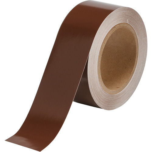 Pipe Marker Tape, 90', Brown Stor-it Systems