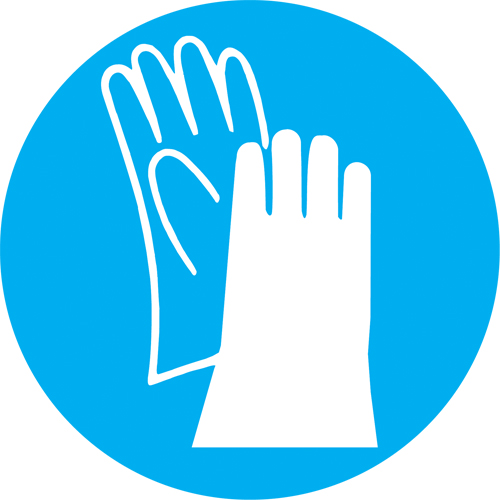 Right to Know Pictogram Labels -Boots, Vinyl, Sheet, 5/8" L x 3/4" W Stor-it Systems