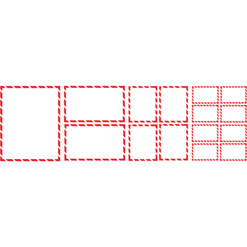 &eacute;tiquettes SIMDUT 400/pqt, Papier, Rouleau, 5-1/2" lo x 4-1/4" la Stor-it Systems