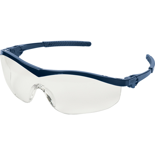 Lunettes de s&eacute;curit&eacute; Storm, Lentille Transparent, Anti-&eacute;gratignures, ANSI Z87+ Stor-it Systems
