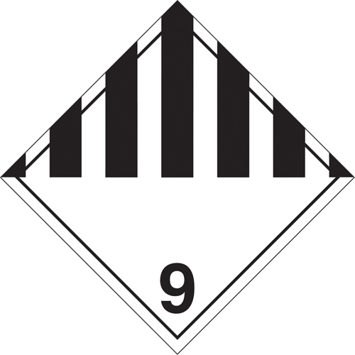 Plaque-&eacute;tiquette TMD divers dangers, Aluminium Stor-it Systems