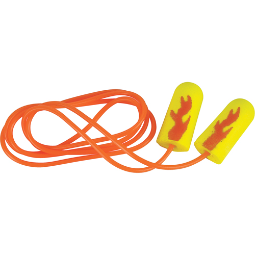 E-A-Rsoft Yellow Neon Blasts Earplugs, Bulk - Polybag, Corded Stor-it Systems