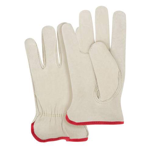 Gants pour conducteurs &agrave; ajustement serr&eacute;, Petit, Paume en Cuir fleur de vache Stor-it Systems