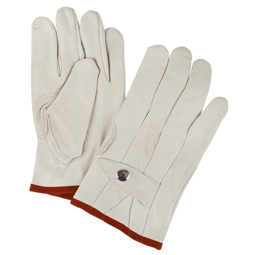 Gants de cordeur d'usage standard, Petit, Paume Cuir fleur de vache Stor-it Systems