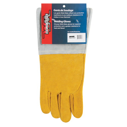 Gants de soudage TIG &agrave; ajustement sup&eacute;rieur, Cuir de daim refendu, Taille Moyen Stor-it Systems