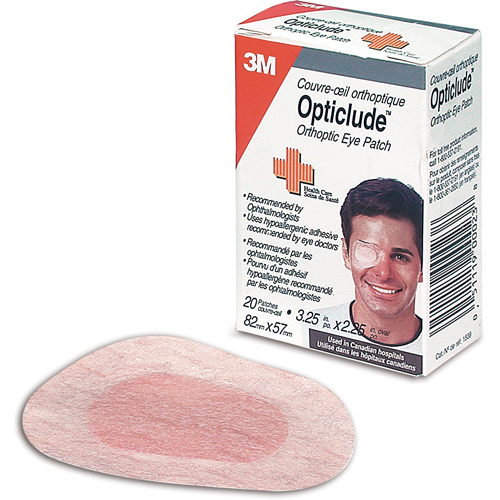 Pansement oculaire Opticlude de 3M, Oculaire, Classe 1 Stor-it Systems