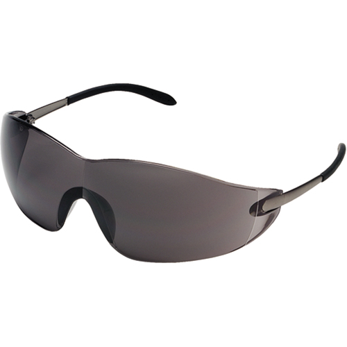 Blackjack&reg; Safety Glasses, Grey/Smoke Lens, Anti-Scratch, ANSI Z87+/Meets/Exceeds CSA Z94.3 Stor-it Systems