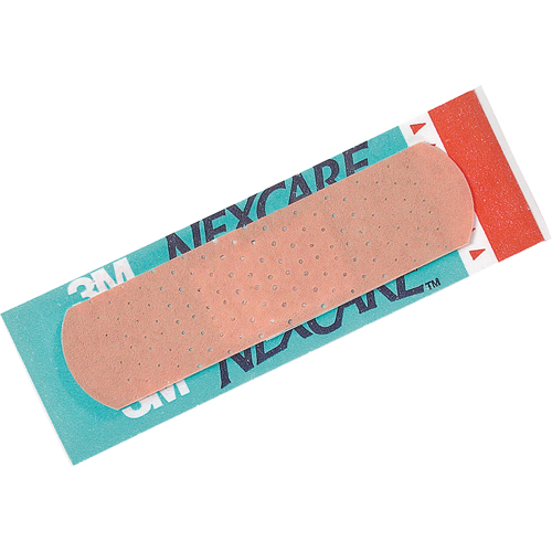 Nexcare Comfort Strips, Rectangular/Square, 3", Fabric, Sterile Stor-it Systems
