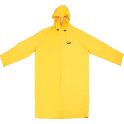 Hurricane Flame Retardant/Oil Resistant Rain Suit - 48" Coat, 3X-Large, Yellow Stor-it Systems