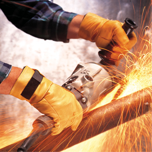 Vibration Protective Air Glove&reg;, Size X-Small, Grain Leather Palm Stor-it Systems