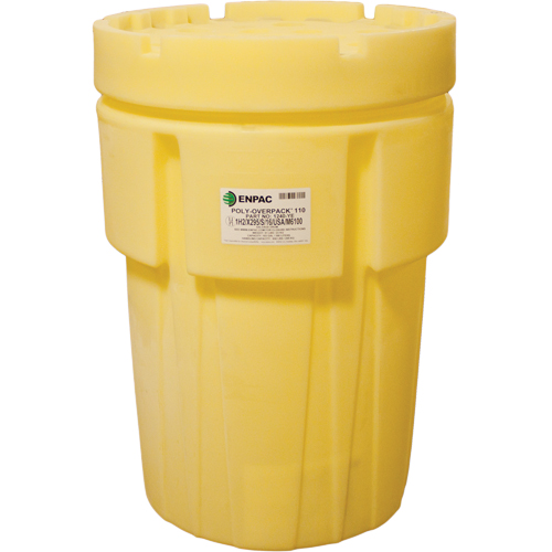 Baril de r&eacute;cup&eacute;ration Poly-Overpack 110 , 103 gal. US, Stationnaire Stor-it Systems
