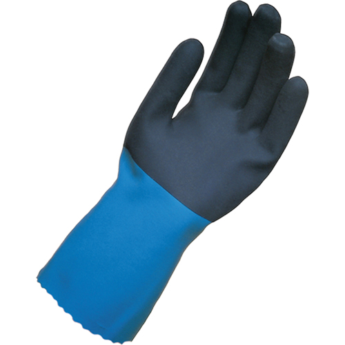 StanZoil NL34 Gloves, Size 6/Small, 12" L, Neoprene, Cotton Inner Lining, 25-mil Stor-it Systems