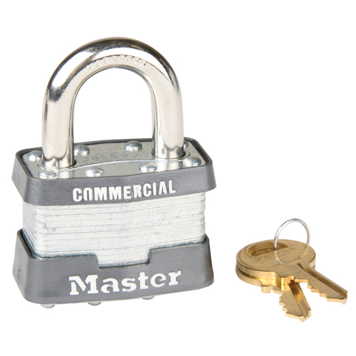 Cadenas &agrave; goupilles, Cl&eacute;s identiques, Acier lamin&eacute;, Largeur de 1-3/4" Stor-it Systems