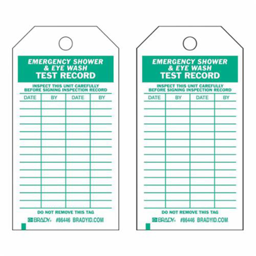 &eacute;tiquettes pour r&eacute;sultats de test, Polyester, 4" la x 7" h, Anglais Stor-it Systems