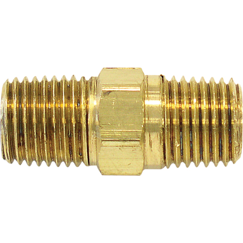 RACCORD MALE,HEXAGONAL,3/8"-1/4"NPT,LAITON, Laiton Stor-it Systems